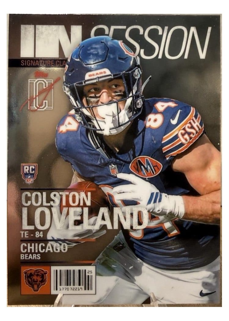 2025 Topps Signature Class In Session Colston Loveland #IS-4