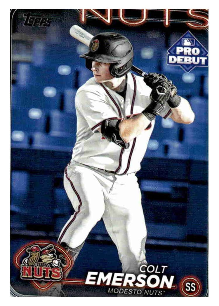 2024 Topps Pro Debut Base Set Colt Emerson #PD-168 card