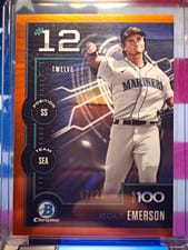 2025 Bowman Bowman Scouts Top 100 Colt Emerson #BTP-12 card