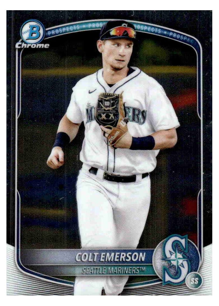 2025 Bowman Chrome Prospects Colt Emerson #BCP-17 card