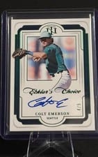 2025 Panini National Treasures Ecklar's Choice Signatures Colt Emerson #5