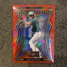 2025 Panini Select Phenomenon Colt Emerson #12 card