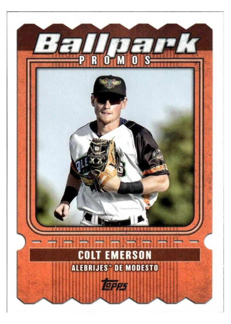 2025 Topps Pro Debut Ballpark Promos Colt Emerson #BP-3 card