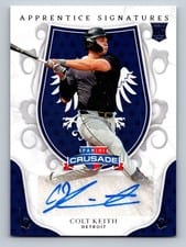 2024 Panini Crusade Apprentice Signatures Colt Keith #AS-CKT card