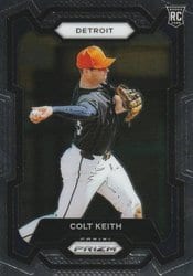 2024 Panini Prizm Base Set Colt Keith #25 card