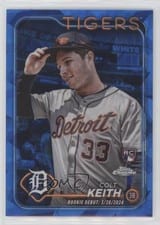 2024 Topps Chrome Update Sapphire Edition Base Set Colt Keith #USCS192 card