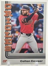 2024 Topps Brooklyn Collection Base Set Colton Cowser #25 card