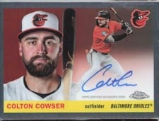 2025 Topps Chrome Platinum Autographs Colton Cowser #CPA-CCO card