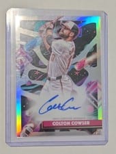 2025 Topps Cosmic Chrome Cosmic Chrome Autographs Colton Cowser #CCA-CC card