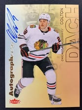 2025-26 Flair Autographics Colton Dach #A-CD card