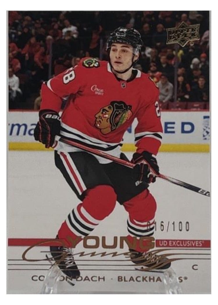 2025 Upper Deck Colton Dach #218 card