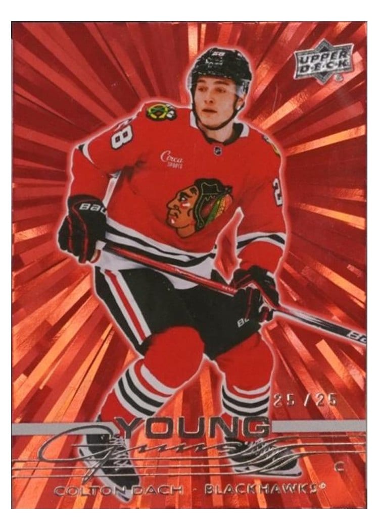 2025 Upper Deck Colton Dach #218 card
