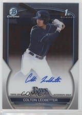2023 Bowman Draft Chrome Prospect Autographs Colton Ledbetter #CDA-CL card