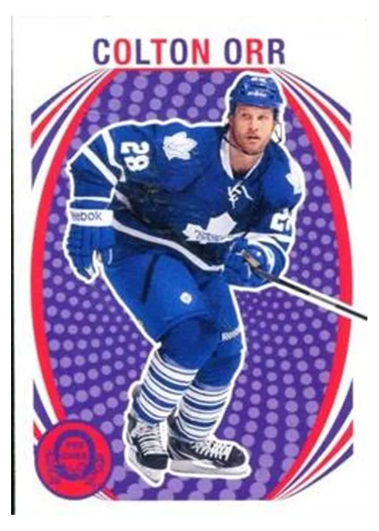 2013 O-Pee-Chee Colton Orr card