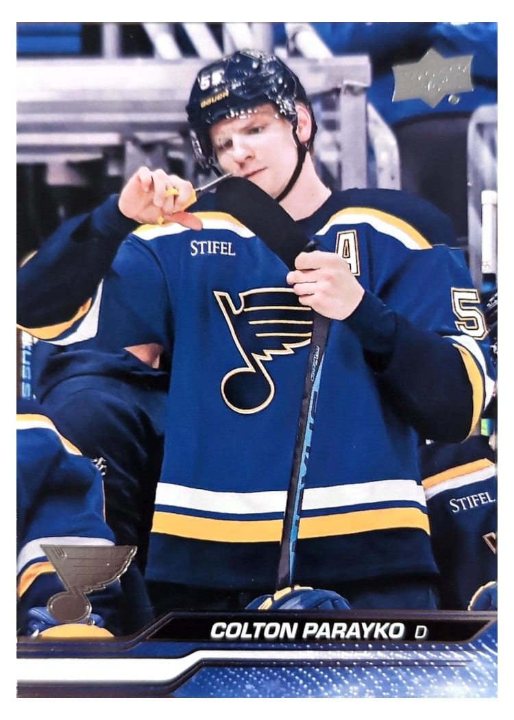 2023-24 Upper Deck Base Set Colton Parayko #408 card