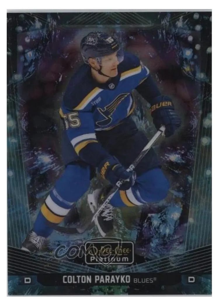 2024-25 O-Pee-Chee Platinum Base Set Colton Parayko #21 card