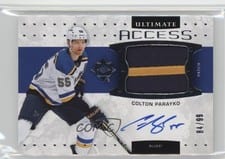 2024-25 Upper Deck Ultimate Collection Ultimate Access Patch Autos Colton Parayko #UA-CP card