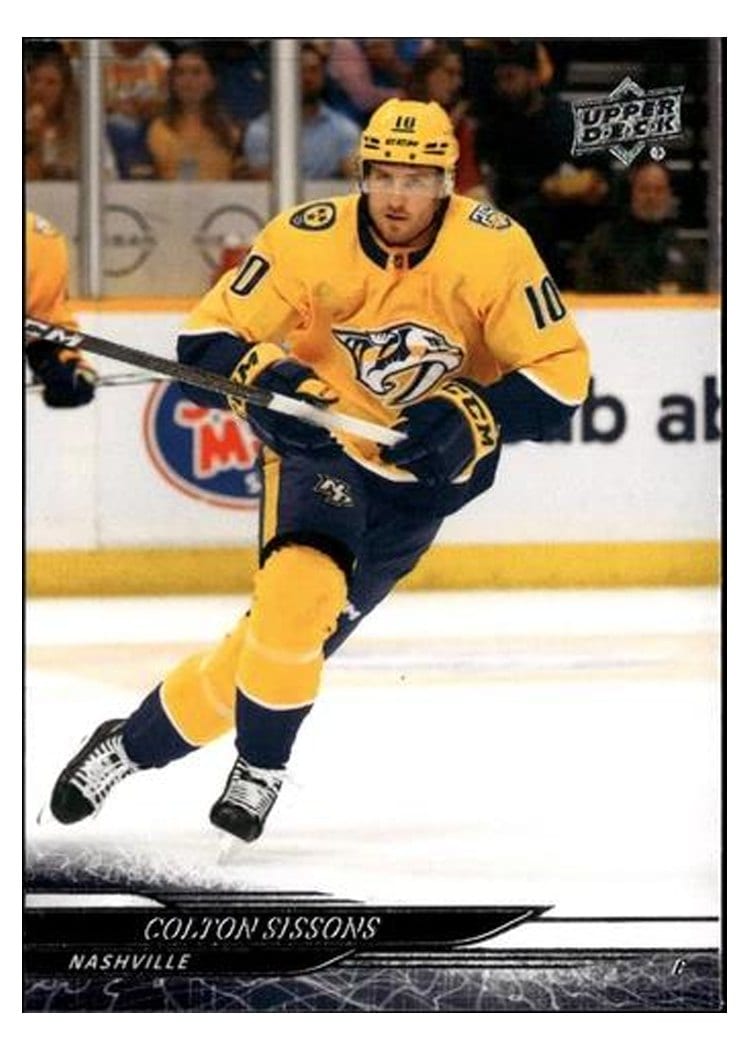 2024-25 Upper Deck Base Set Colton Sissons #109 card