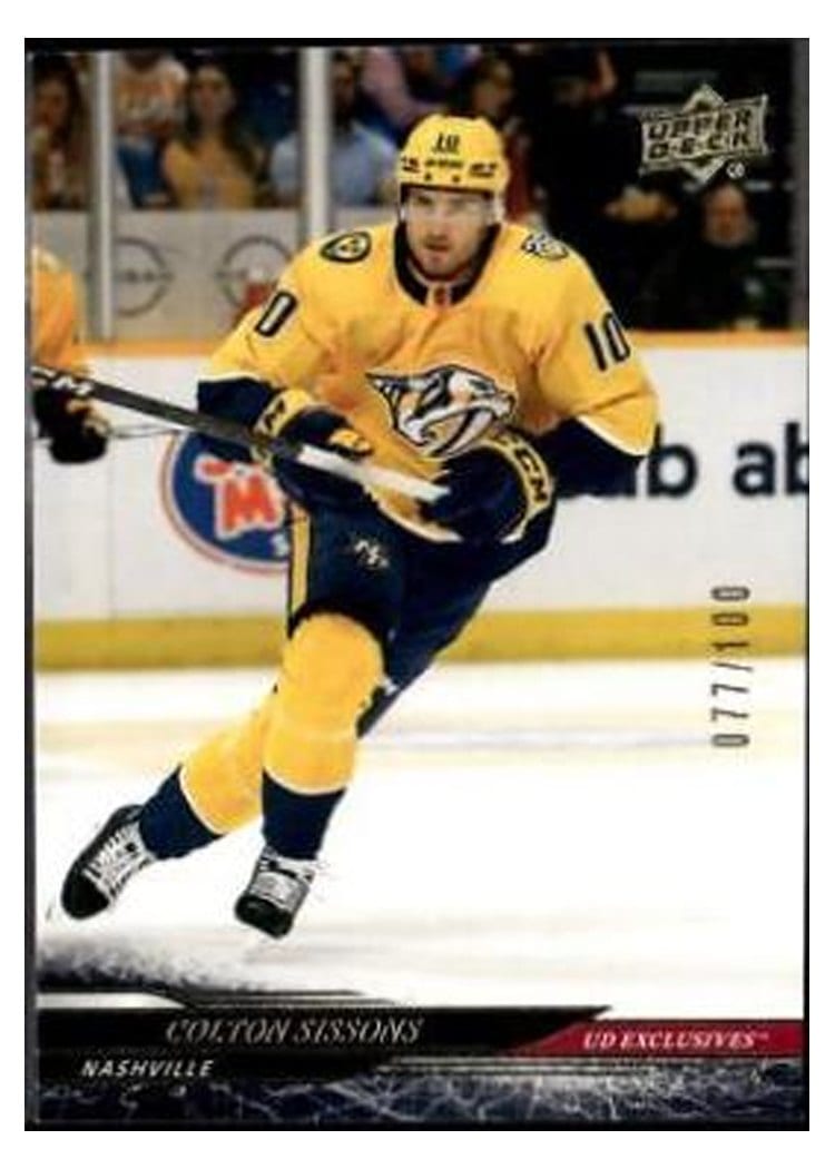 2024-25 Upper Deck Base Set Colton Sissons #109 card