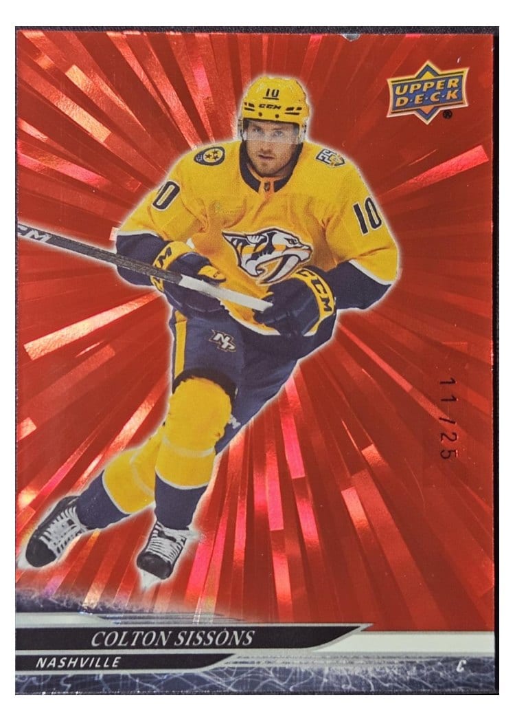 2024-25 Upper Deck Base Set Colton Sissons #109 card