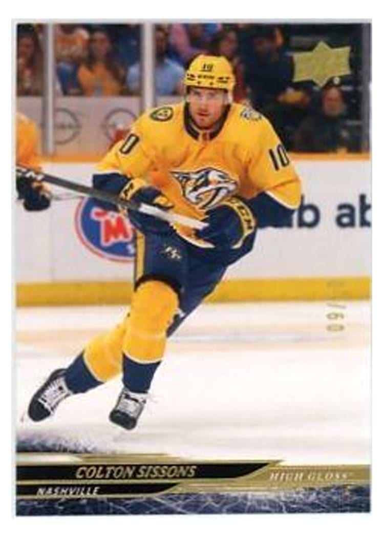 2024-25 Upper Deck Base Set Colton Sissons #109 card