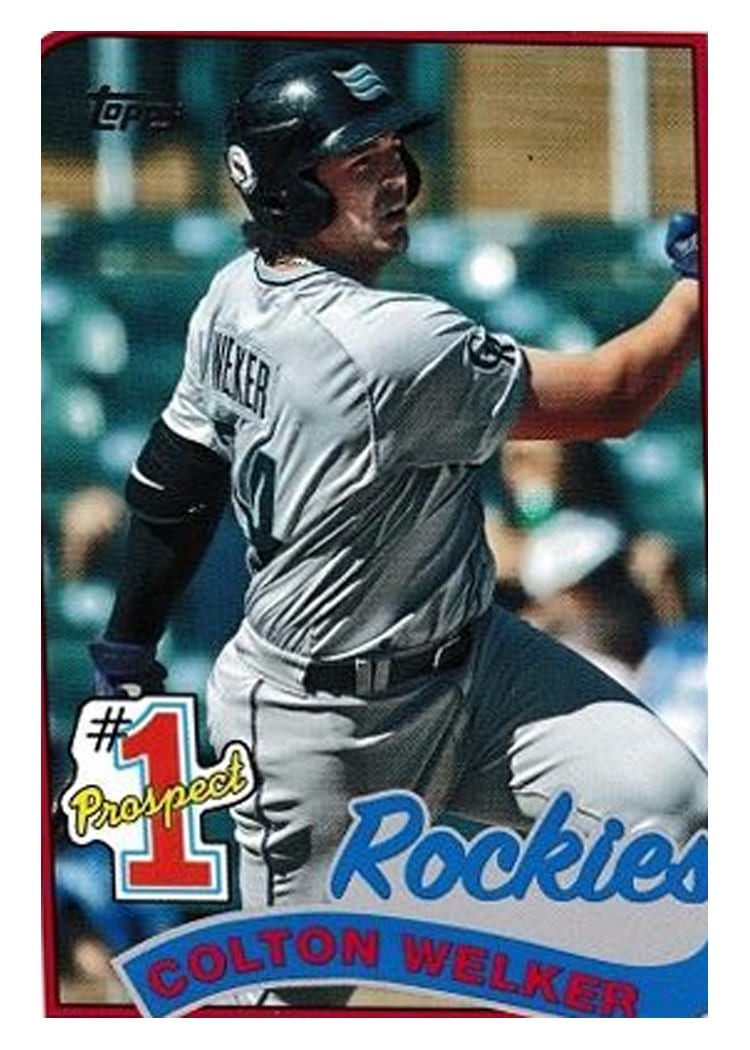 2020 Topps Update Prospects Autographs Colton Welker #P-11 card