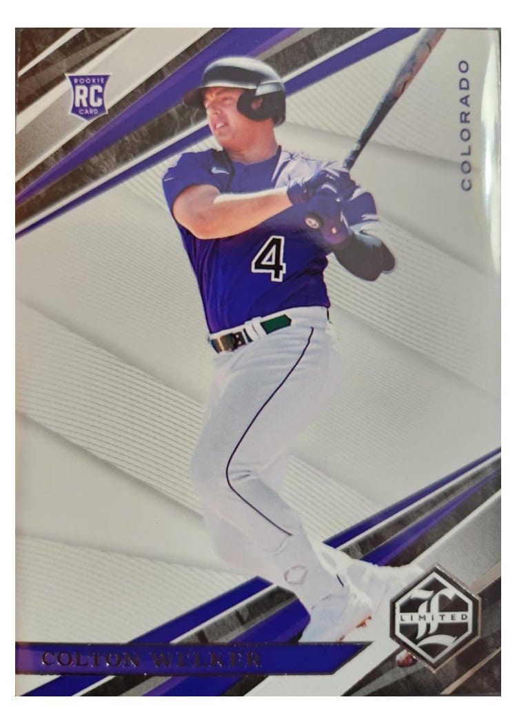 2022 Panini Chronicles Limited Colton Welker #7 card