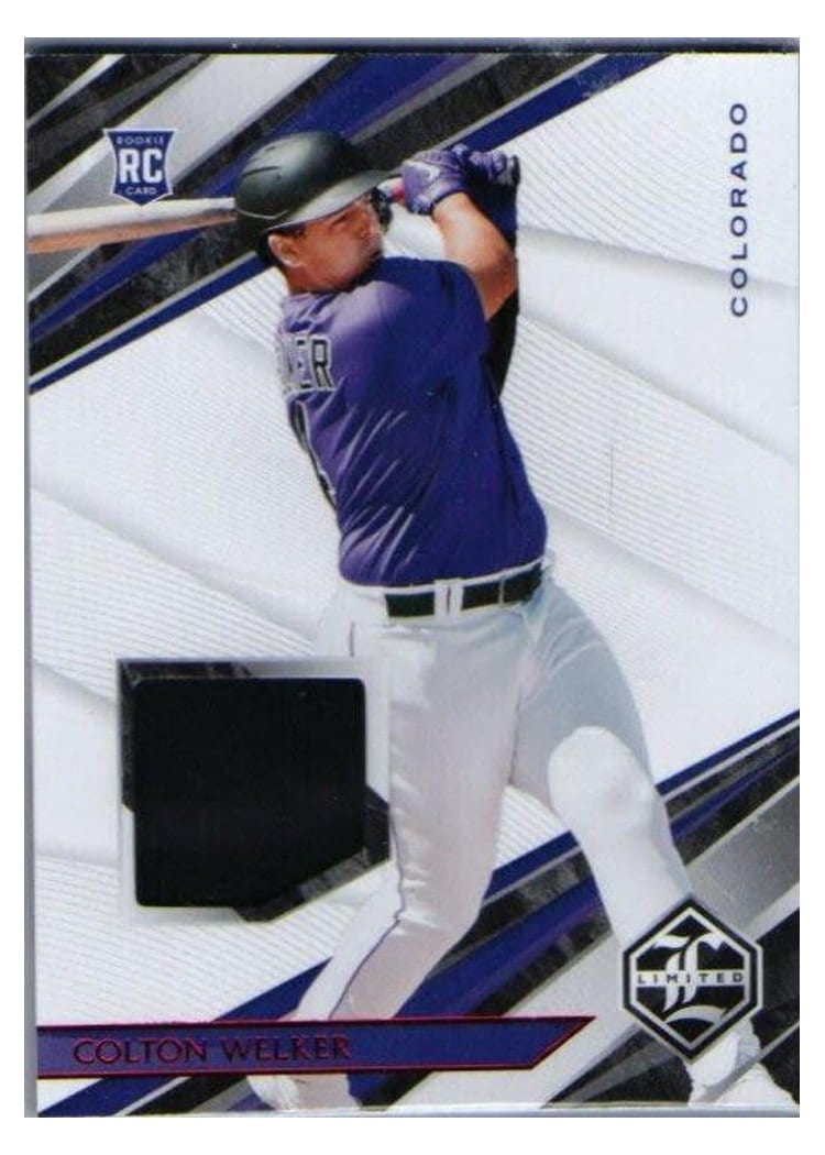 2022 Panini Chronicles Limited Swatches Colton Welker #LS-CW card
