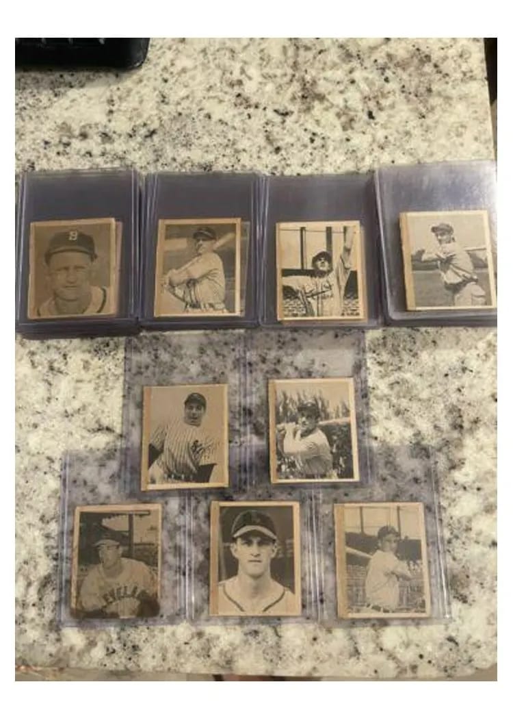 1948 Bowman Complete Set card