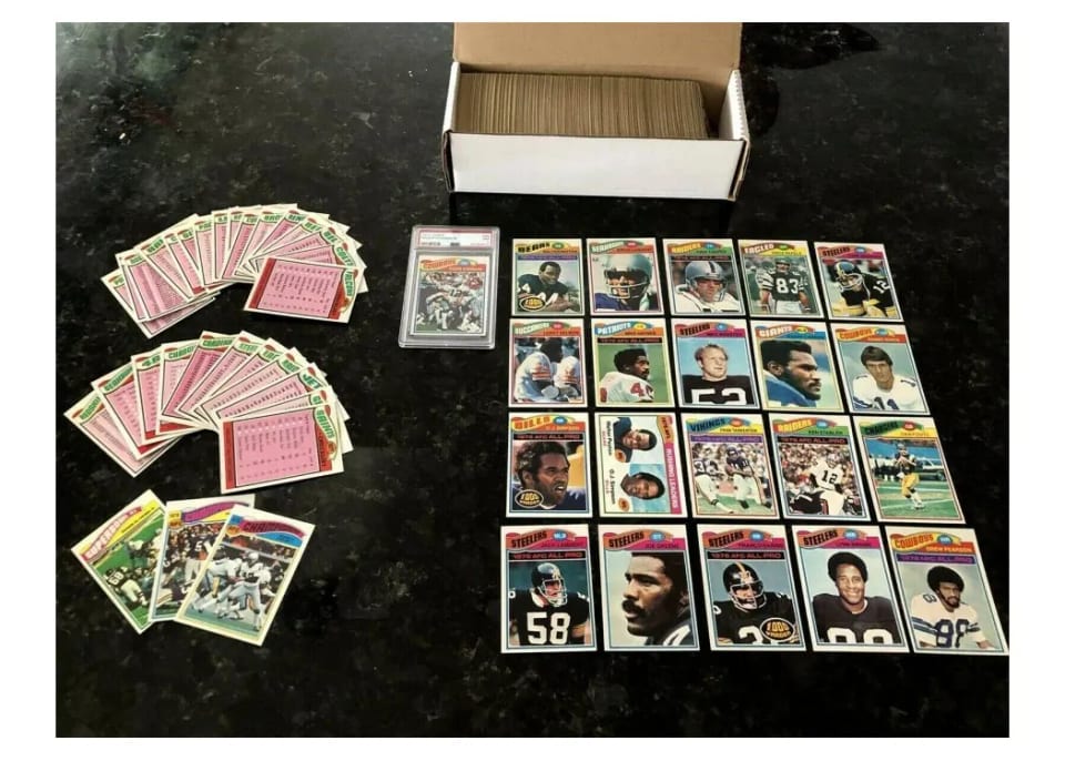 Complete Set 1977 Topps card