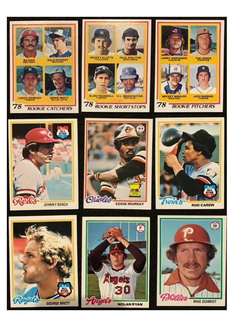 1978 Topps Complete Set #1-726 card