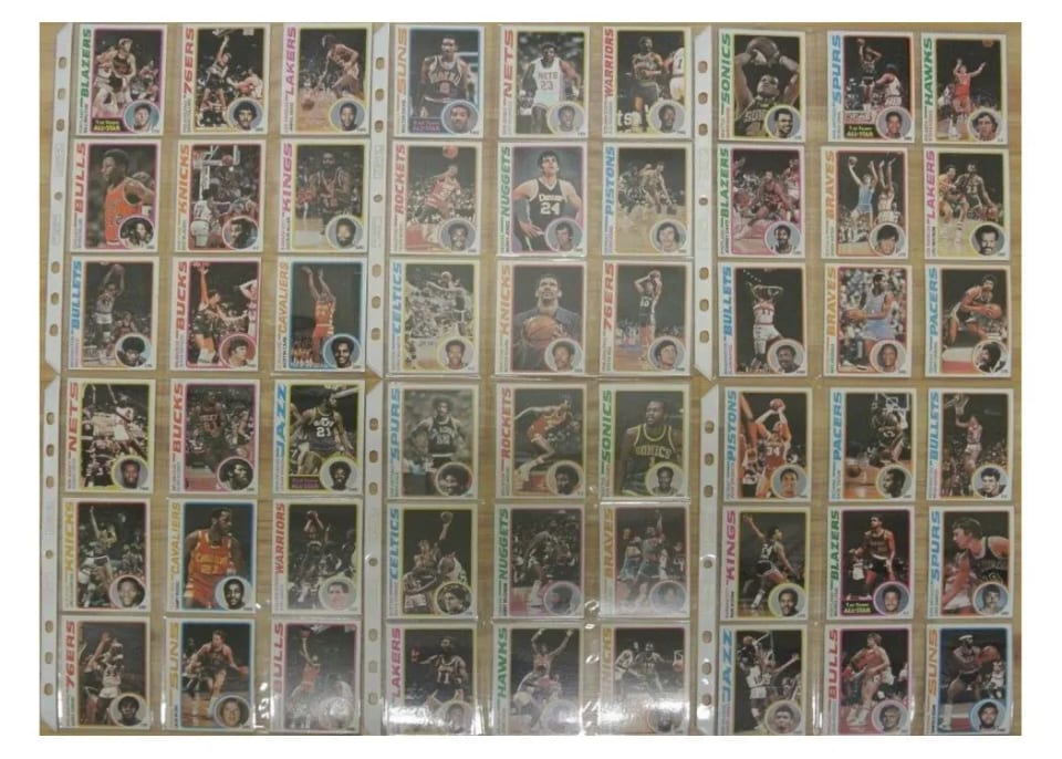 1978 Topps Complete Set card