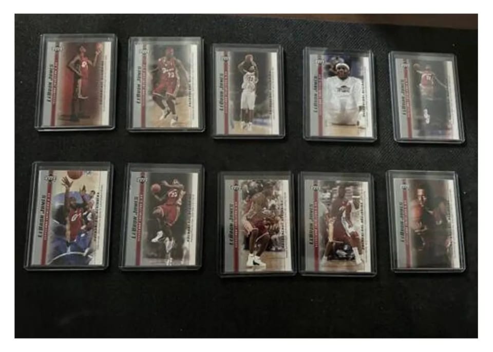 2003 Upper Deck Phenomenal Beginning Complete Set card