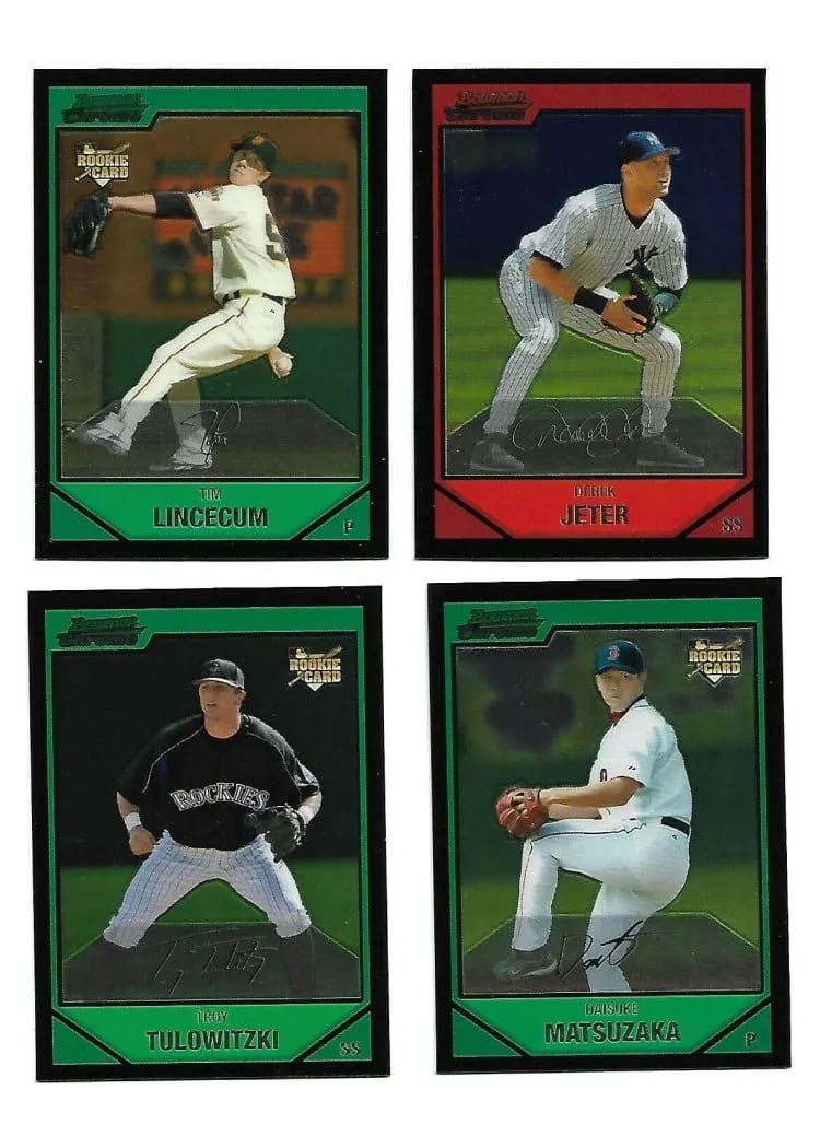 2007 Bowman Chrome Complete Set card
