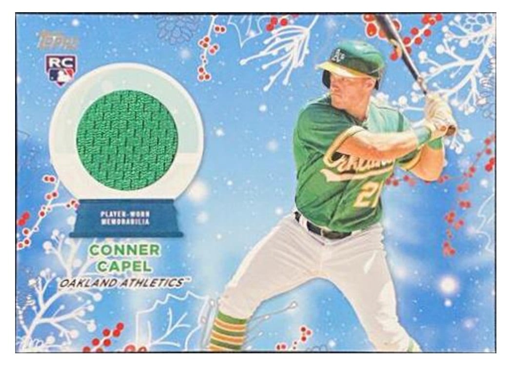 2023 Topps Holiday Relics Conner Capel #RC-CC card