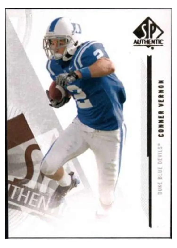 2013 SP Authentic Conner Vernon #41 card