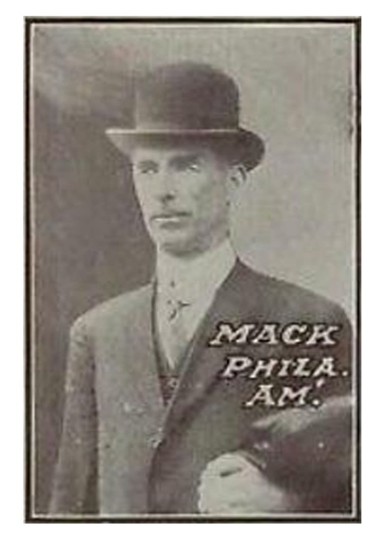 1913 National Game Connie Mack card