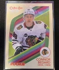 2023 O-Pee-Chee Connor Bedard Retro #582 card