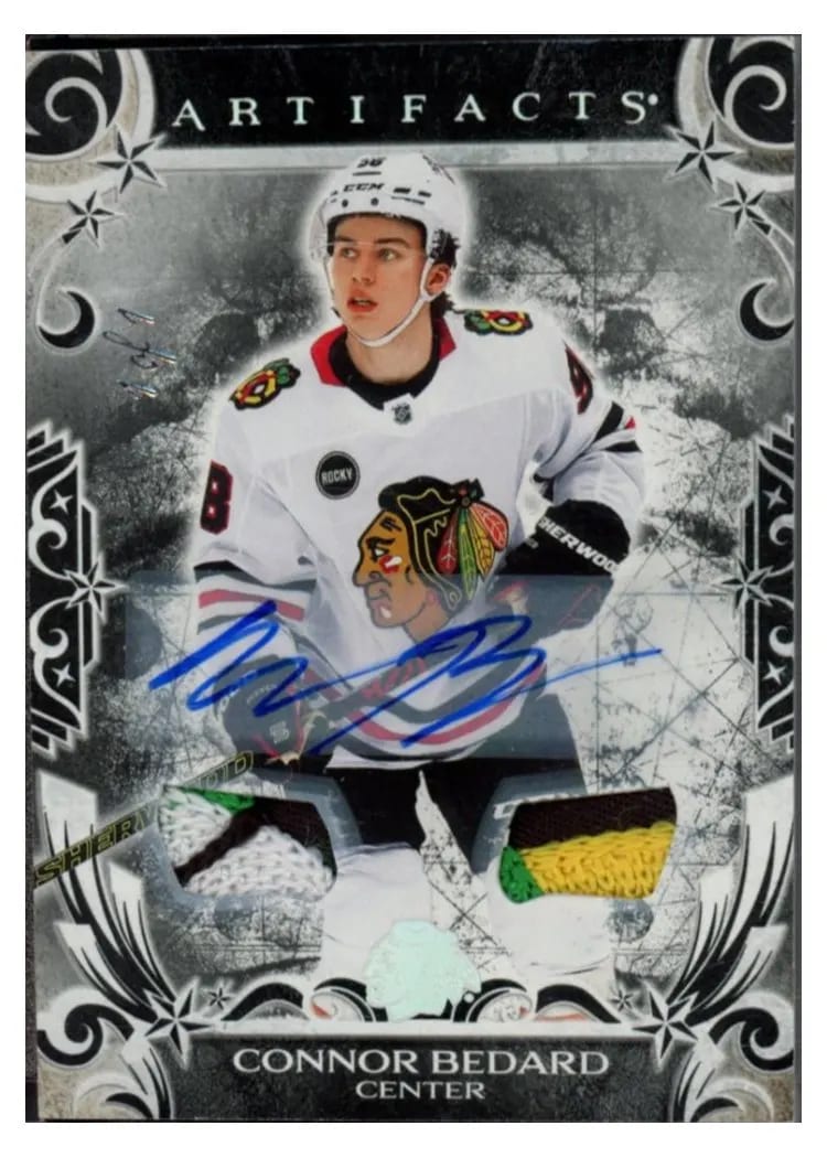 2024-25 Upper Deck Artifacts Base Set Connor Bedard #151 card