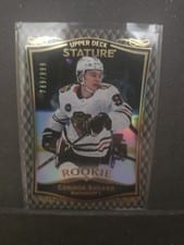 2024-25 Upper Deck Stature 2023-24 Base Rookies Update Connor Bedard #32