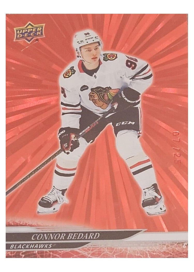 2024 Upper Deck Connor Bedard #42 card