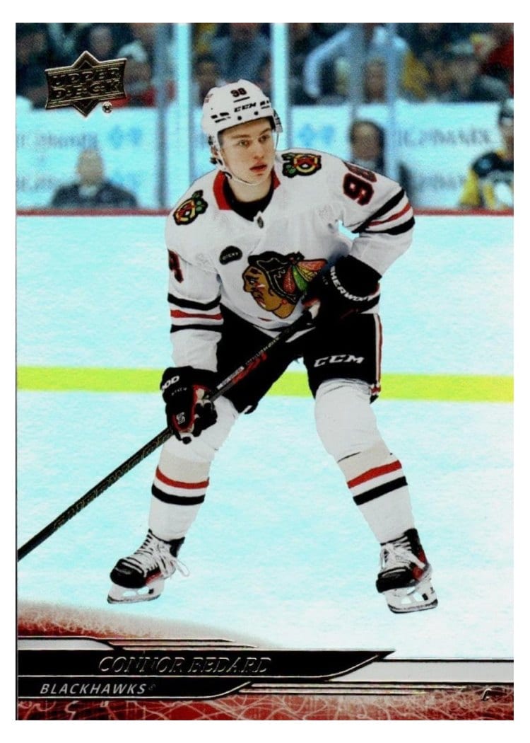 2024 Upper Deck Connor Bedard Silver Foil #42 card