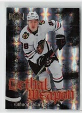 2025-26 SkyBox Metal Universe Lethal Weapon Connor Bedard #LW-1