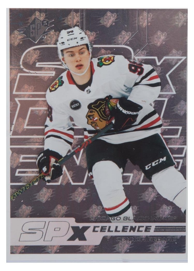 2025-26 SPx 2024 Update - SPxCellence Autos Parallel Connor Bedard #XC-CB