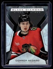 2025-26 Upper Deck Black Diamond Diamond Stars Connor Bedard #BDS-CB card