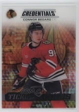 2025-26 Upper Deck Credentials Acetate Ticket Access Connor Bedard #TA-CB