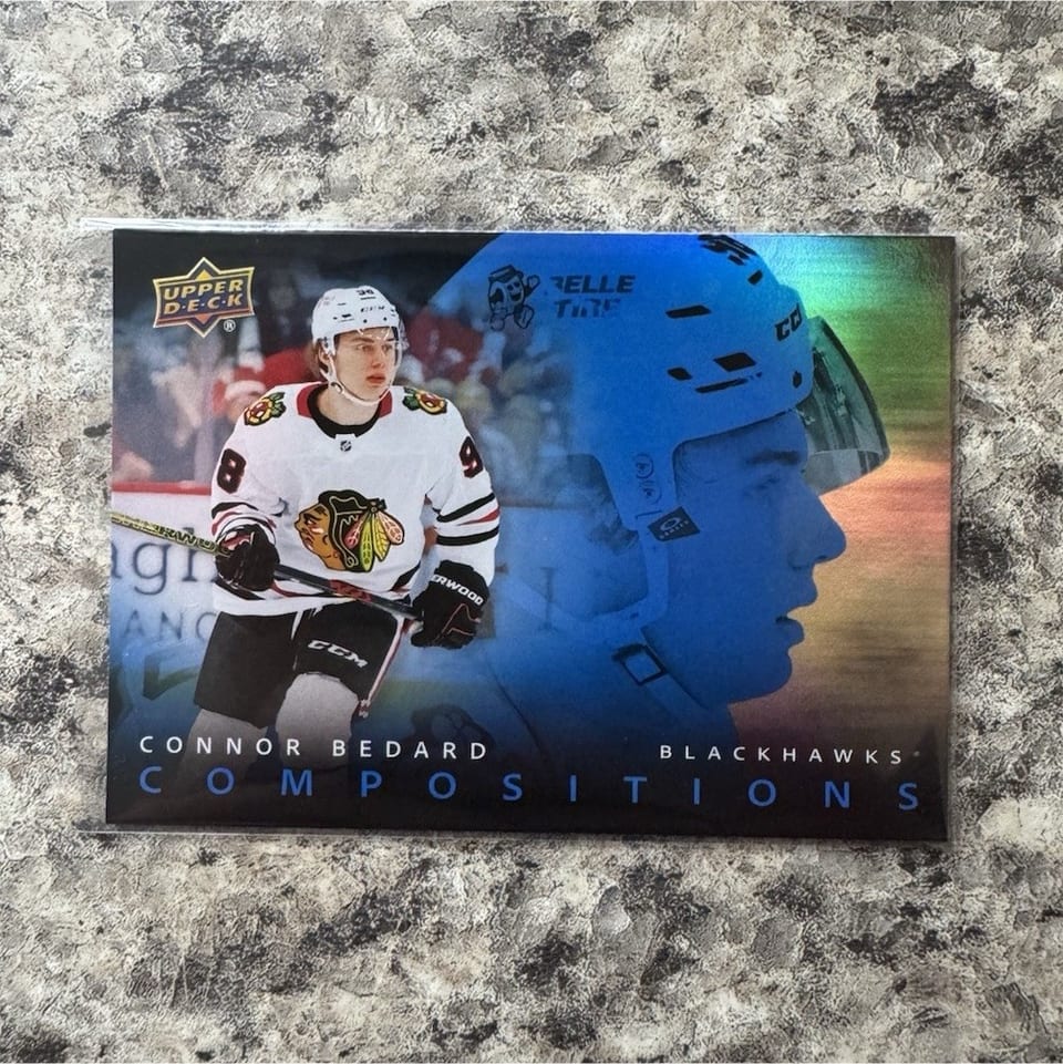 2025 Upper Deck Compositions Connor Bedard #CMP-13 card