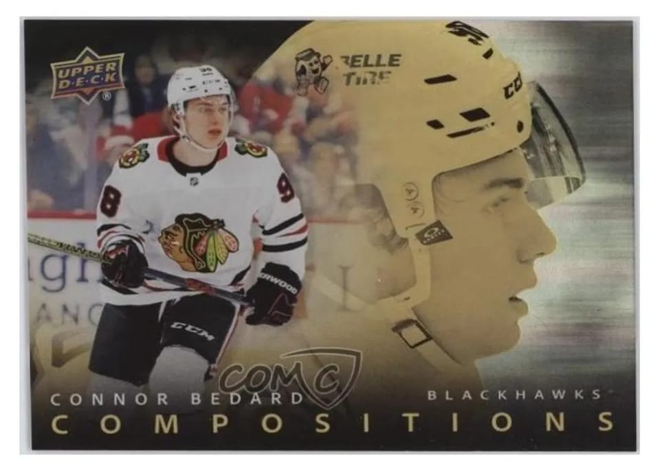 2025 Upper Deck Compositions Connor Bedard #CMP-13 card