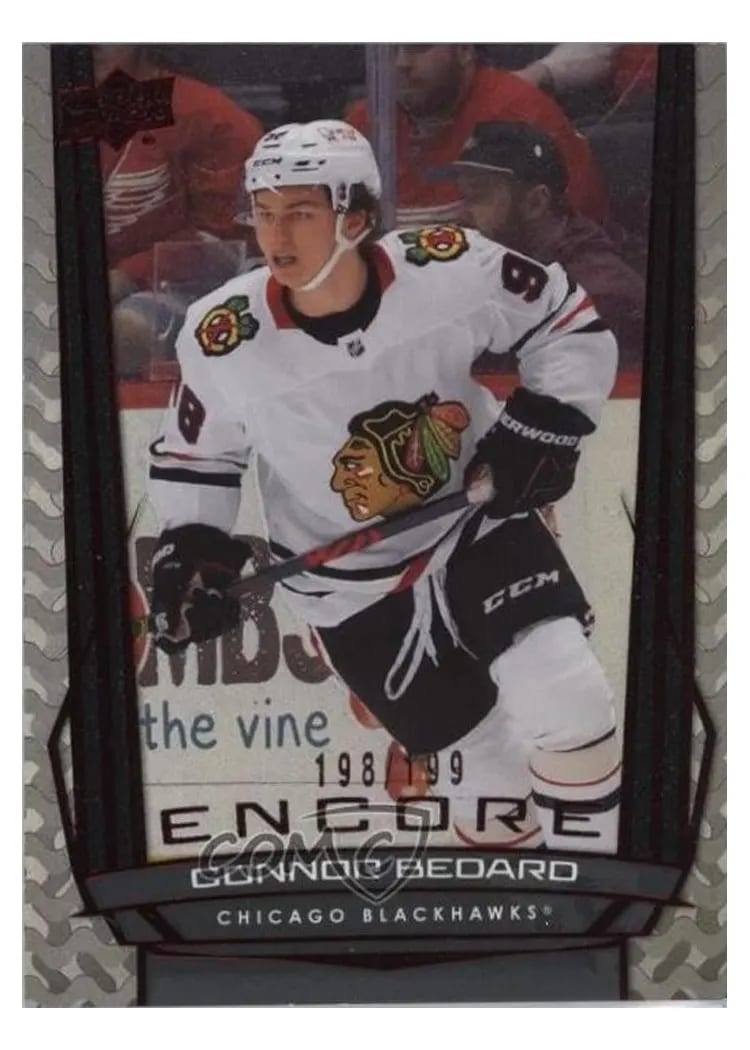 2025 Upper Deck Encore Connor Bedard #E-24 card