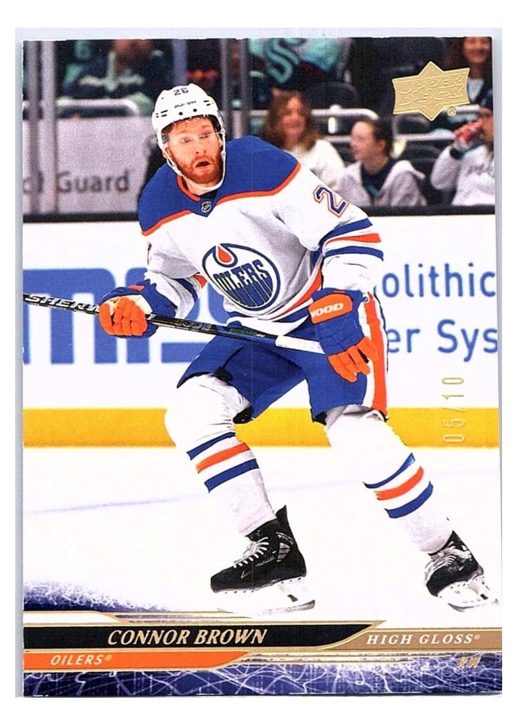 2024-25 Upper Deck Base Set Connor Brown #556 card